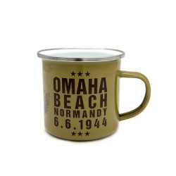 ENAMELLED CUP - OMAHA BEACH...