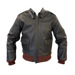 BLOUSON PILOTE USAAF CUIR -...