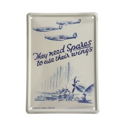 Metal Postcard (21 x 15 cm)...