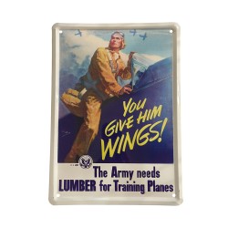 Metal Postcard (21 x 15 cm)...