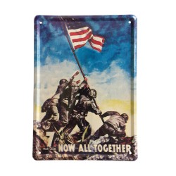 Carte Postale en Métal (21...