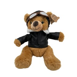 Peluche Ourson Pilote