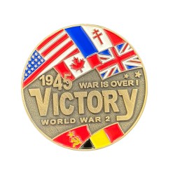Coin "War is Over - Victory"