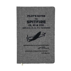 Carnet A5 - Spitfire  IX,...