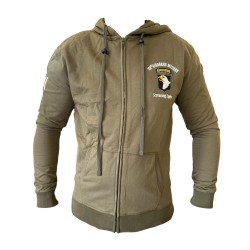 101st Airborne Zipper Hoodie