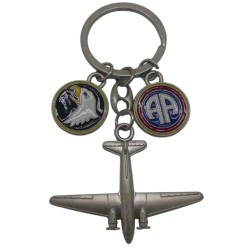 Aircraft C-47 Keyring