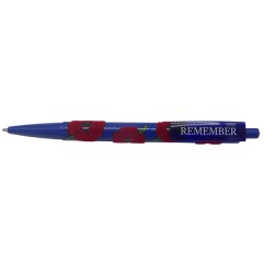 Stylo Effet Velour Coquelicots