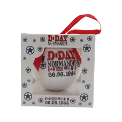 D-Day Christmas Ornament
