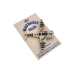 Broche Avion D-DAY 5 Plages...