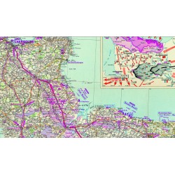 Carte Souple de la bataille...